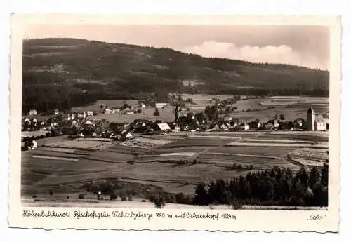 Ak Höhenluftkurort Bischofsgrün Fichtelgebirge 1954
