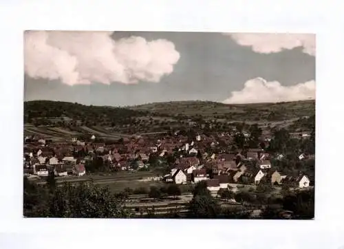 Foto Ak Wilferdingen bei Pforzheim 1969 Ortsansicht