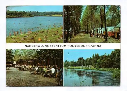 Ak Naherholungszentrum Fockendorf Pahna 1976 Bad Zeltplatz