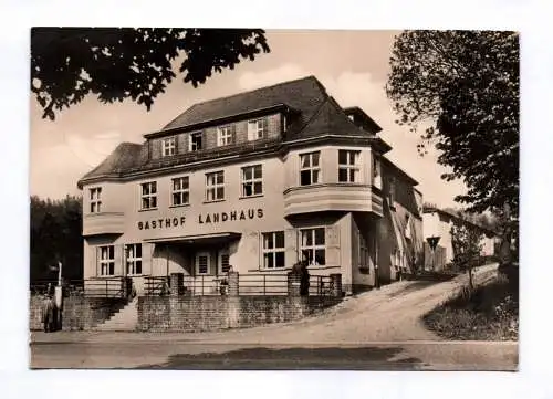 Foto Ak Gasthof Landhaus Adorf Vogtland 1971