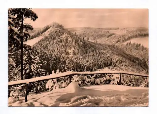 Foto Ak Luftkurort Friedrichroda Thüringer Wald 1963 Blick zur Schauenburg