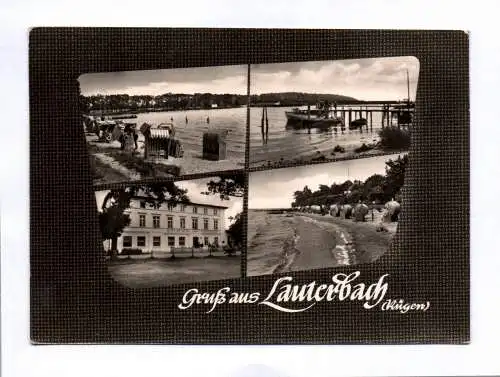 Ak Gruß aus Lauterbach Rügen 1966