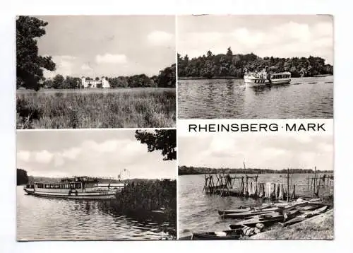 Ak Rheinsberg Mark Kreis Neuruppin 1979 Boote