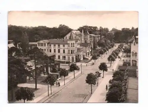 Foto Ak Zinnowitz auf Usedom Karl Marx Straße 1976