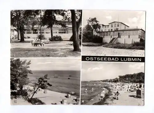 Ak Ostseebad Lubmin 1977 Heim Adolf Diesterweg Hotel am Meer