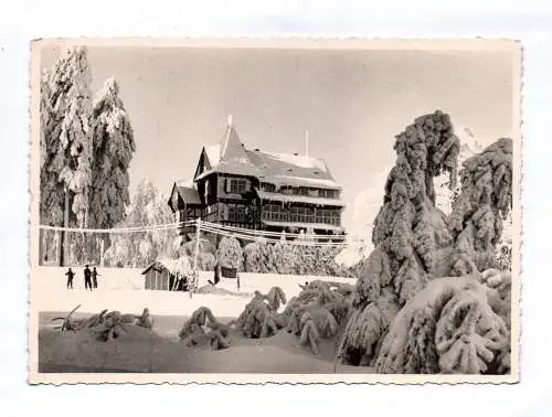 Foto Ak FDGB Ferienheim Spießberghaus bei Finsterbergen im Thüringer Wald 1966