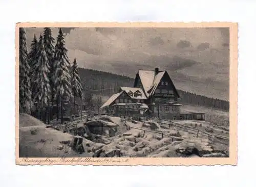 Ak Riesengebirge Zackelfallbaude Schreiberhau Szklarska Poręba Polen