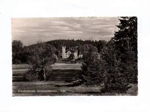 Foto Ak Friedrichroda Reinhardsbrunn Thüringen 1958 Schloss