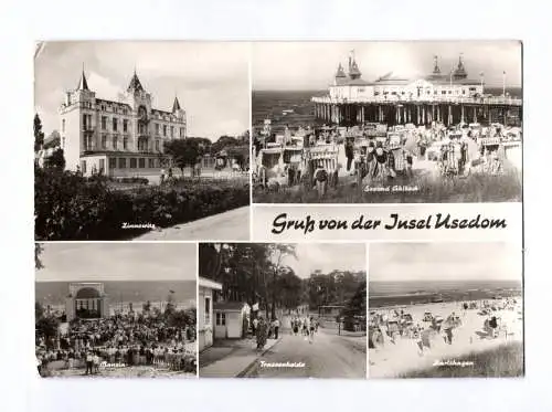 Ak Zinnowitz Bansin Karlshagen 1979 Gruß von der Insel Usedom