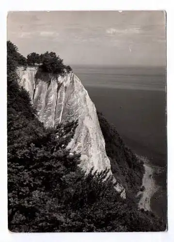 Foto Ak Der Königsstuhl Insel Rügen 1966