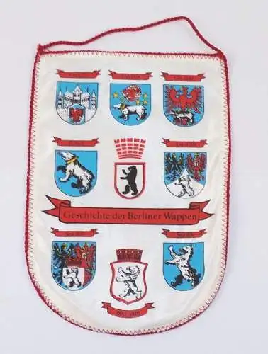 DDR Wimpel Berlin Hauptstadt der DDR Geschichte Berliner Wappen