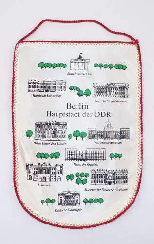 DDR Wimpel Berlin Hauptstadt der DDR Geschichte Berliner Wappen