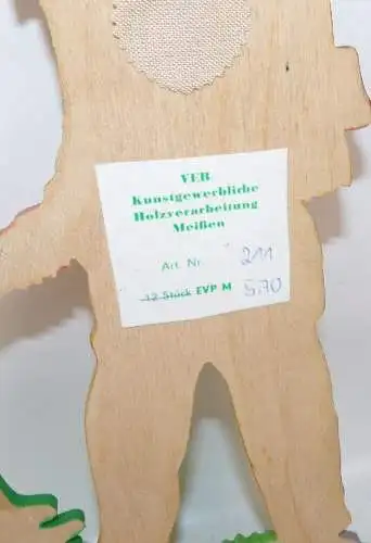 DDR Wandbilder Kinderzimmer Indianer Winnetou VEB Meißen Laubsägearbeit