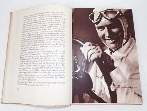 Kampf um Meter und Sekunden Manfred von Bauchitsch 1955 Motorsport Buch