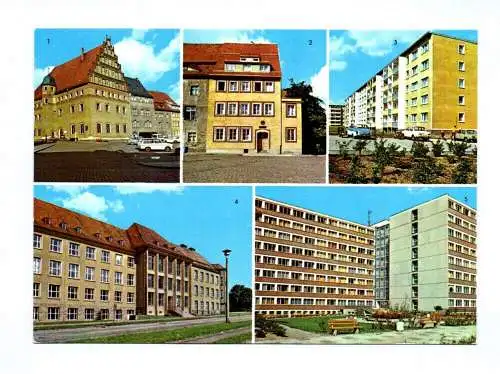 Ak Freiberg Sachsen 1977 Stadt und Bergbaumuseum