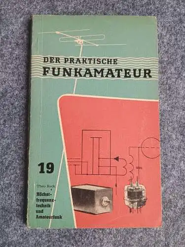 Buch 19 Höchstfrequenztechnik und Amateurfunk Amateurreihe Electronica