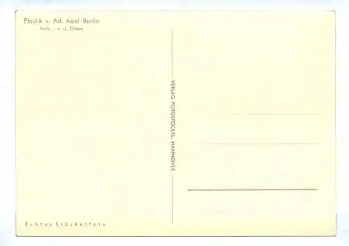 Ak Plastik v. Ad. Abel Berlin um 1940