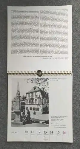 Kalender 1987 Oberlausitzer Kunstverlag Sächsische Gebirgsheimat