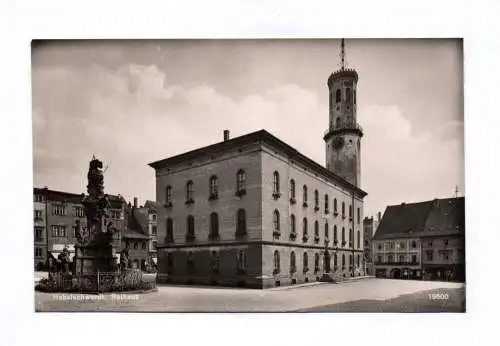 Foto Ak Habelschwerdt Rathaus Polen Schlesien