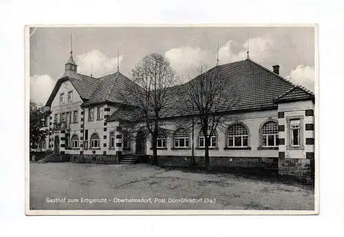 Ak Gasthof zum Erbgericht Oberhelmsdorf Post Dürröhrsdorf 1934