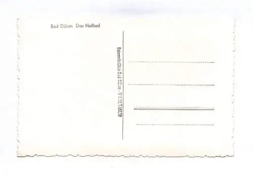 Foto Ak Bad Düben Das Heilbad 2x Ansichtskarte 1959