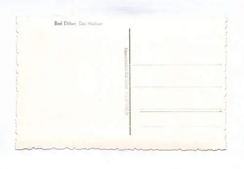 Foto Ak Bad Düben Das Heilbad 2x Ansichtskarte 1959