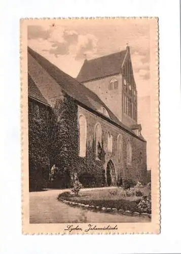 Ak Lychen Johanneskirche 1915