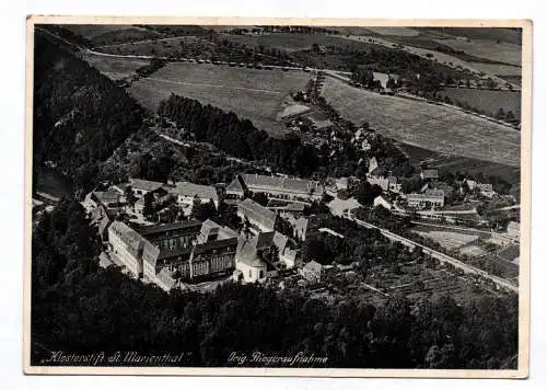 Foto Ak Klosterstift St. Marienthal Original Fliegeraufnahme Ostritz 1939