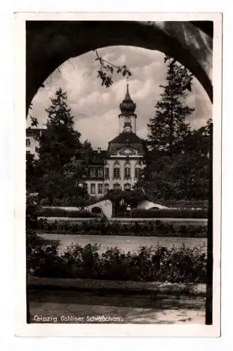 Foto Ak Leipzig Gohliser Schlößchen 1941