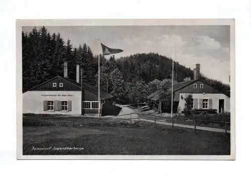 Foto Ak Jonsdorf Jugendherberge Zittauer Gebirge 1939