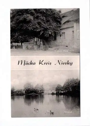 Ak Mücka Kreis Niesky asthaus Kiank 1967