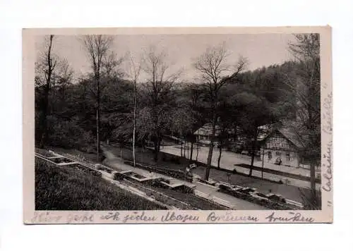 Ak Bad Suderode Harz Kurpark 1954