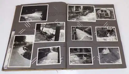 Fotoalbum KVP Grenze Autos Hochwasser Katastrophe Grenzer DDR Volkspolizei