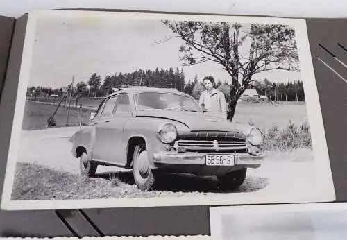 Fotoalbum KVP Grenze Autos Hochwasser Katastrophe Grenzer DDR Volkspolizei