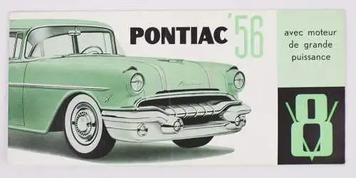 Prospekt Pontiac 56 General Motors Continental Oldtimer