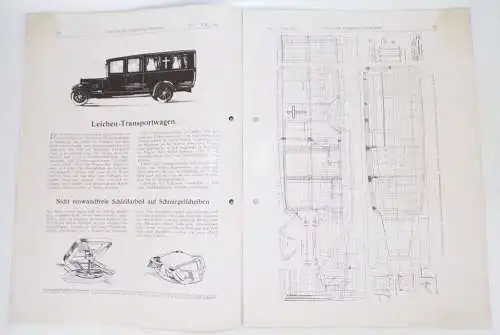 Deutsche Fahrzeug Technik 1926 Zeitschriften  Automobil KFZ Oldtimer 