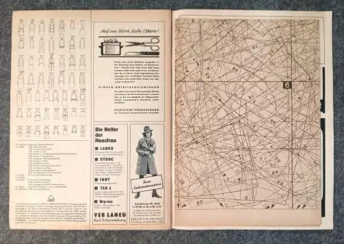 PRAMO DDR Ausgabe August 1969 mit Schnittmuster Zeitschrift Praktische Mode