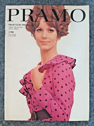 Ausgabe März 1969 Praktische Mode PRAMO mit Schnittmuster DDR Zeitschrift