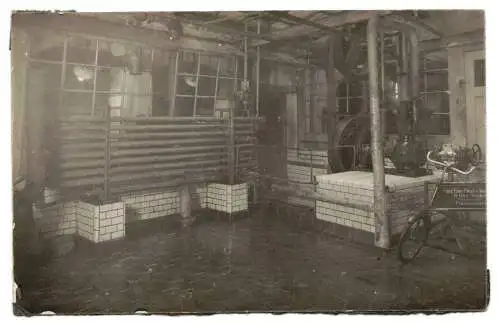 Foto Ak Fabrik feiner Fleisch - & Wurstwaren Näkel Frauenstraße Dresden 1920er 