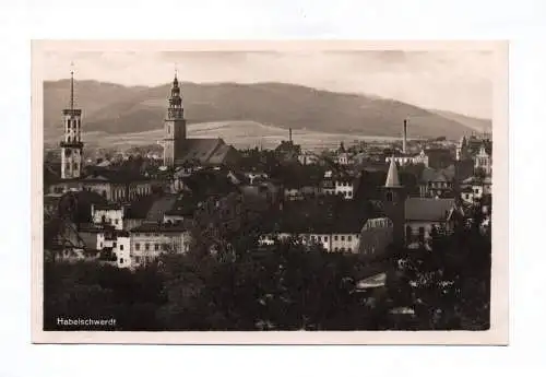 Foto Ak Habelschwerdt Grafschaft Glatz Ortsansicht Schlesien