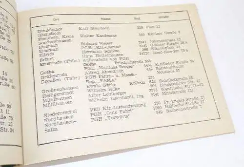 MZ Kundendienst Garantie Durchprüfungsheft Kraftrad ES125 ES150