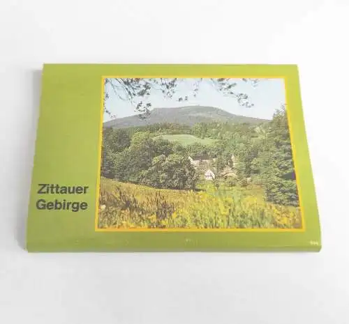 Zittauer Gebirge Leporello mit 21 Bildern DDR 1986