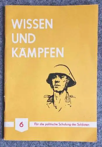 Buch Wissen und Kämpfen 1968 Thema 6 Die Sowjetunion