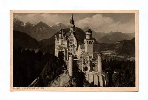 Ak Schloss Neuschwanstein Königsburg