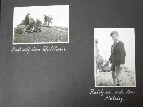 Fotoalbum Schweiz Zürich Straßenbahn Bahnhof Alpen Gletscher 1929 Swiss Fotos