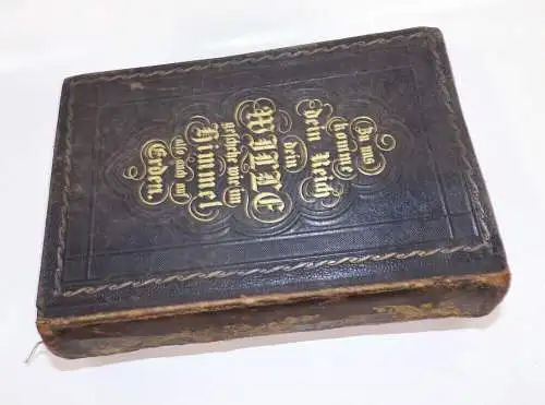 Gesangbuch Zittau 1829 Christentum Buch Ledereinband