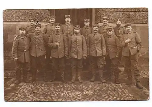 Foto Ak Leipzig 1914 Soldaten  1 Wk