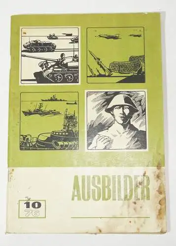 Ausbilder Nr 10  1976 Ausgabe A Landstreitkräfte NVA Grenztruppe Militärverlag D