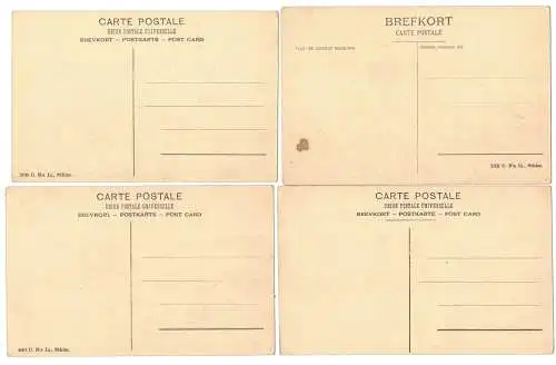 9 x Ak Stockholm Schweden 1910er 1920er 