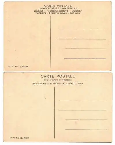 9 x Ak Stockholm Schweden 1910er 1920er 